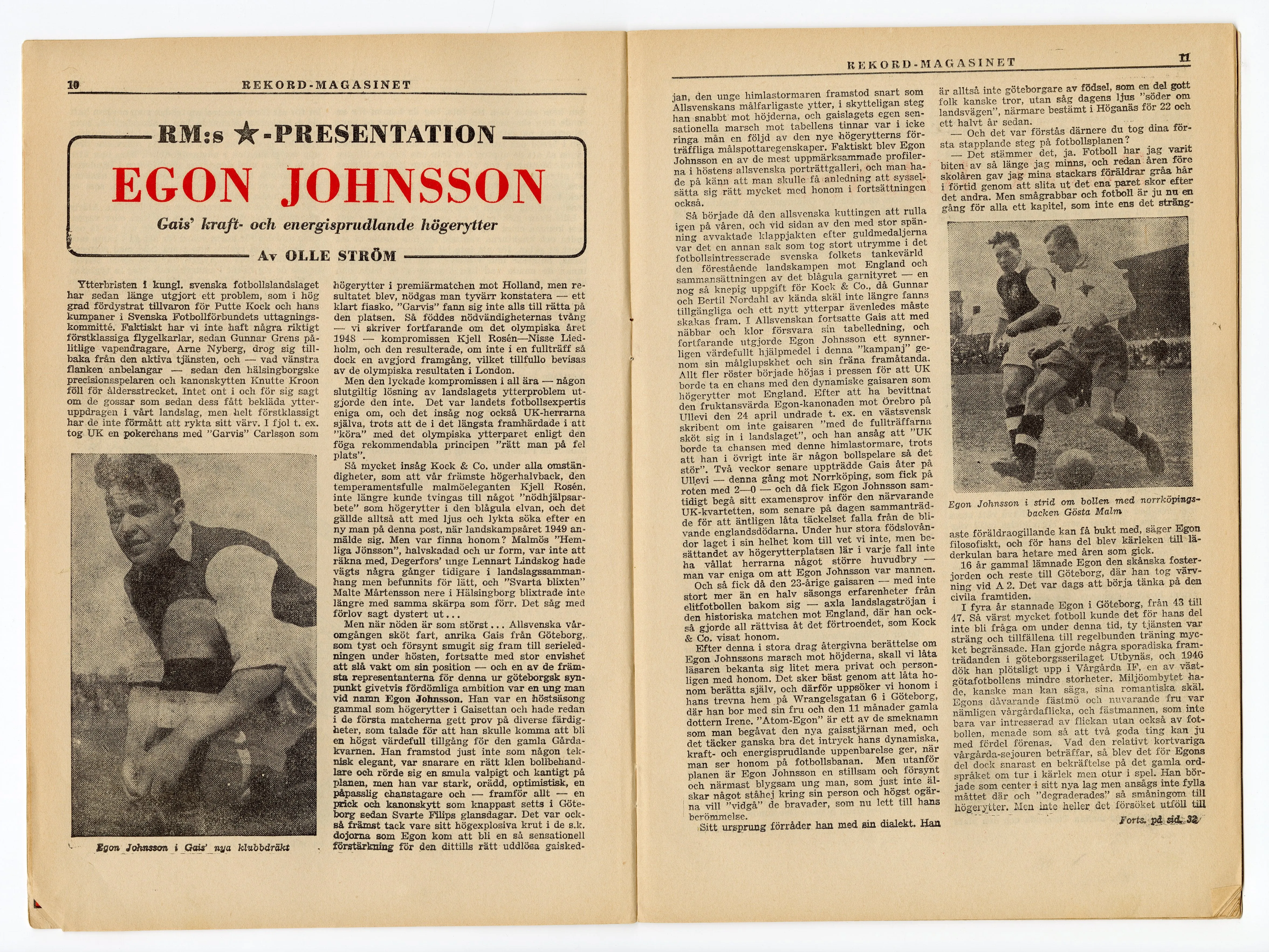 1949 July German REKORD MAGAZINE, Boxing, Sports, Joe Weidon