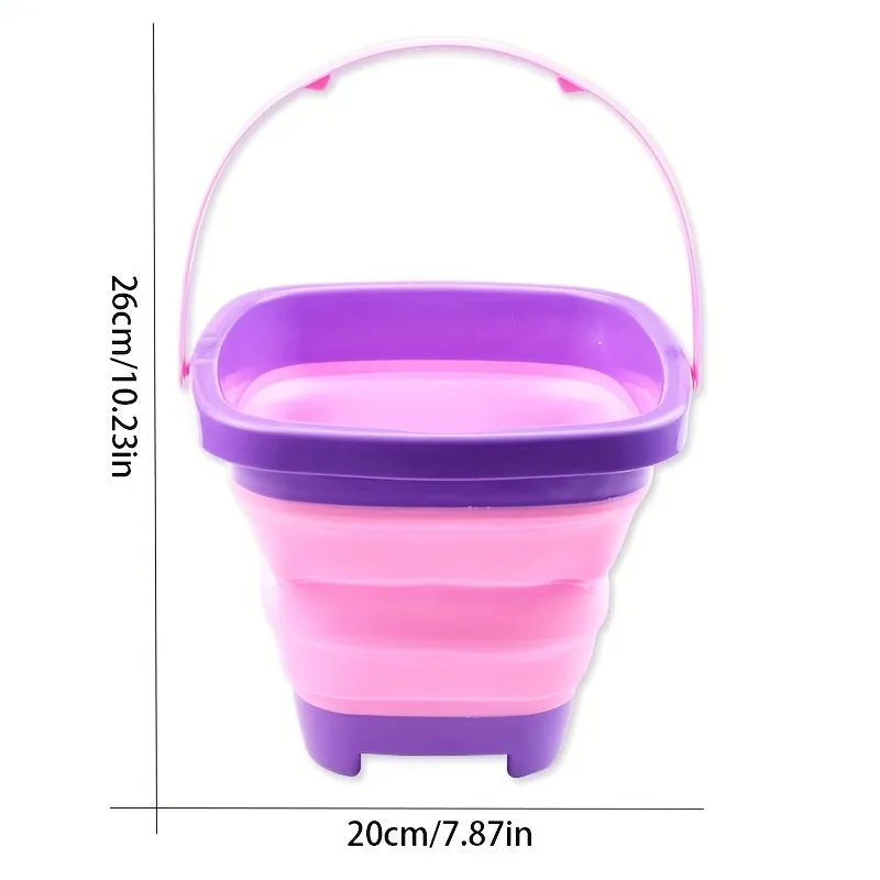 2L Collapsible Bucket Perfect for Kids Beach Camping