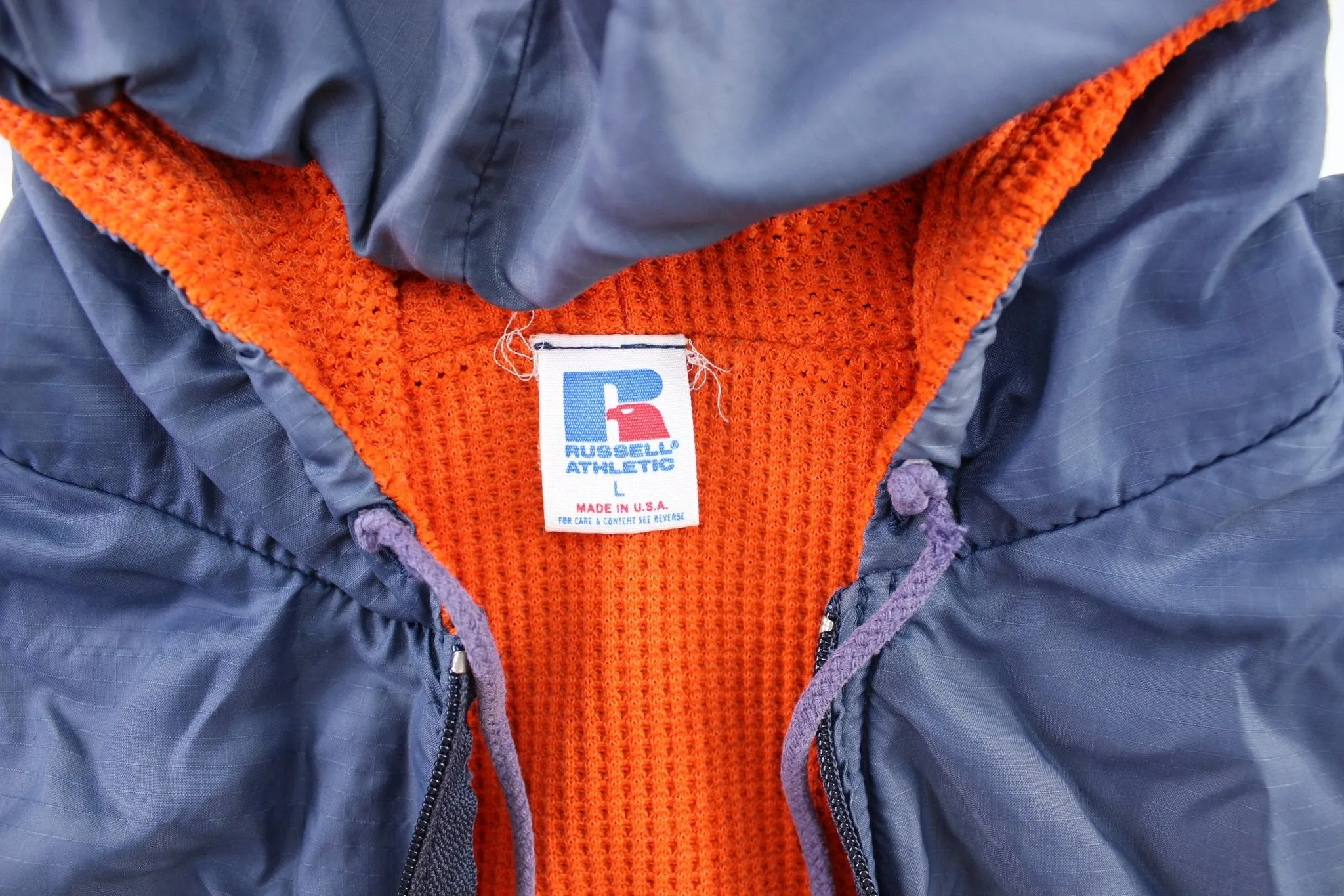 90's Chicago Bears Embroidered Zip Up Jacket