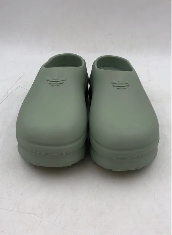 Adidas Men's Green Stan Smith Mule Shoes - Size 8