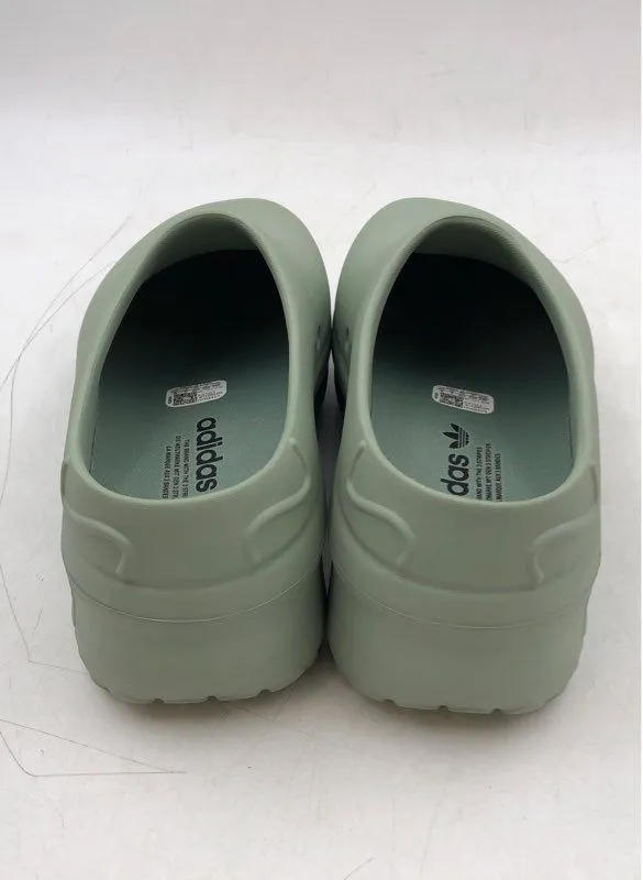 Adidas Men's Green Stan Smith Mule Shoes - Size 8