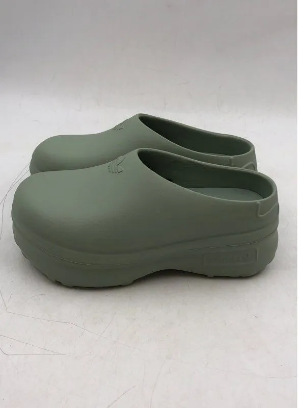 Adidas Men's Green Stan Smith Mule Shoes - Size 8