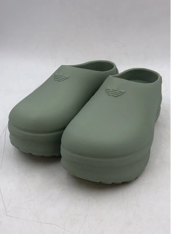 Adidas Men's Green Stan Smith Mule Shoes - Size 8