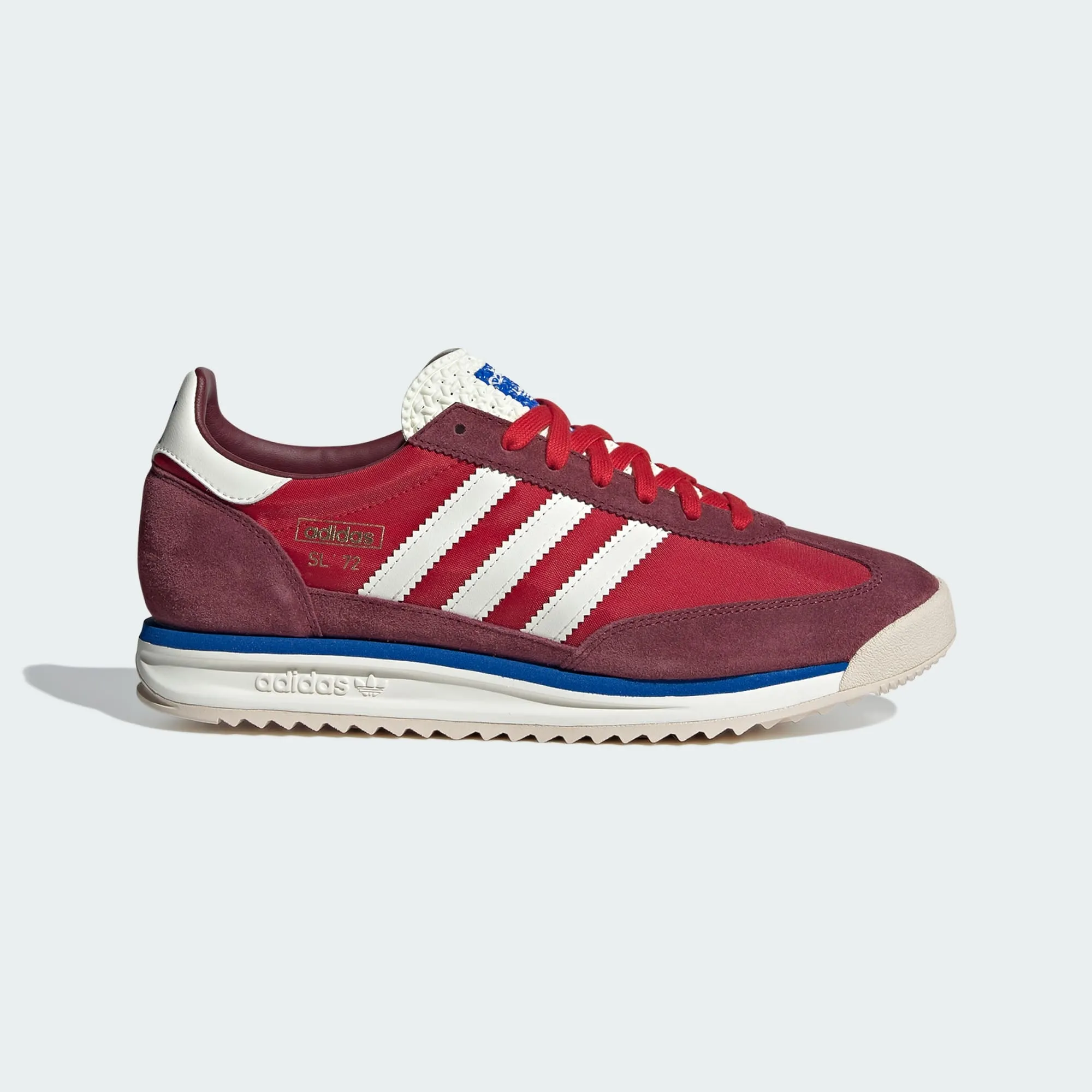 Adidas Men's Sl 72 Rs Shoes - Shadow Red / Off-White / Blue