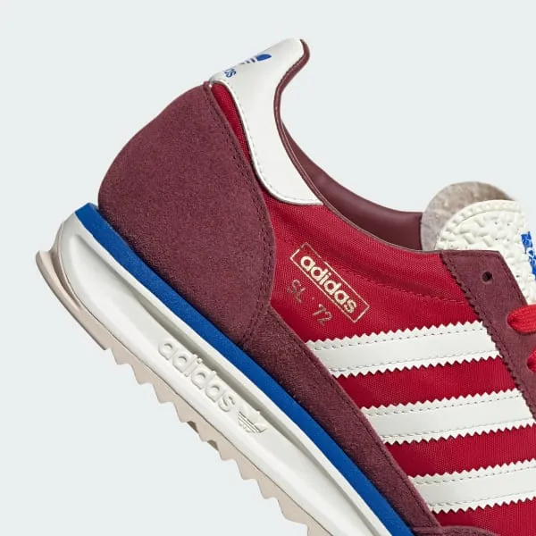 Adidas Men's Sl 72 Rs Shoes - Shadow Red / Off-White / Blue