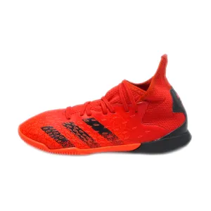 Adidas Predator Freak.3 Indoor Sport Shoes Pu Leather Red Colour For Kids