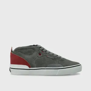 Airwalk Mens Skater Sneaker Grey/Red _ 181668 _ Grey