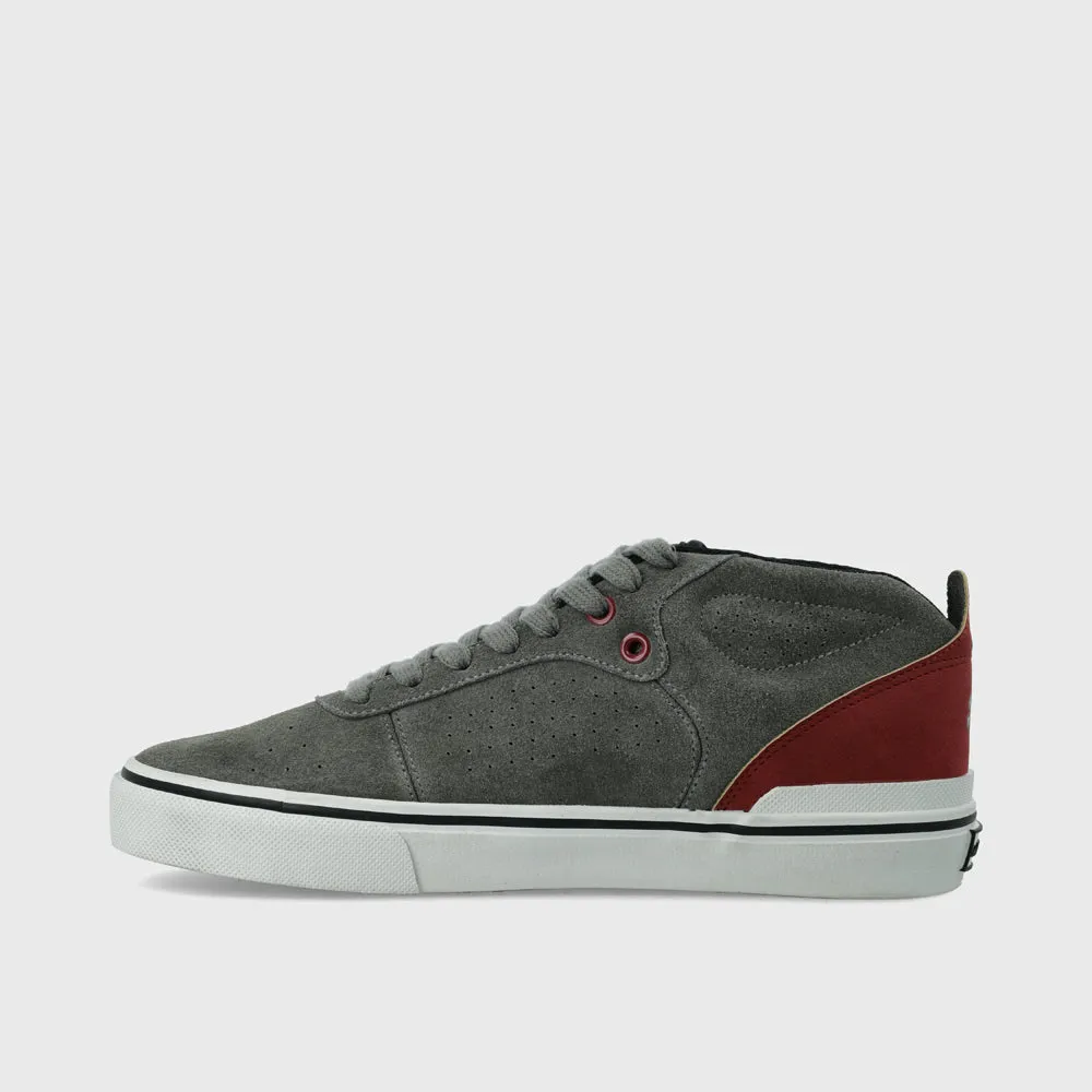 Airwalk Mens Skater Sneaker Grey/Red _ 181668 _ Grey