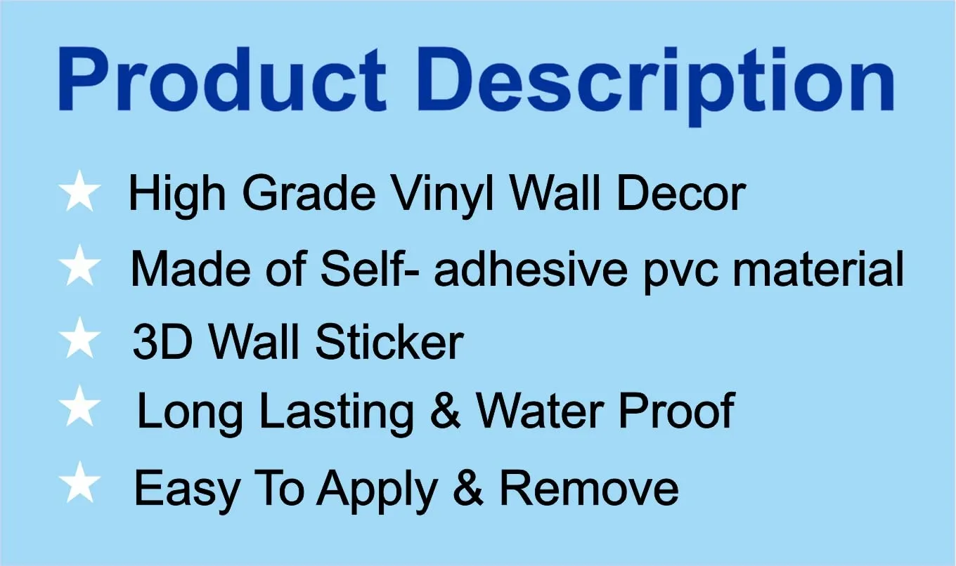 Akki Wold Shri Ram Bhagwan Wall Sticker for Pooja Room, Living Room, Kids Room, Office, (Muticolor, Size - 46Cm X 56Cm)