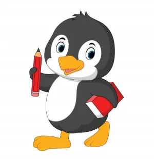 Akki World Duck Baby Wall Sticker for Living Room, Bedroom, Kids Room (Size - 41 Cm X 61 Cm)