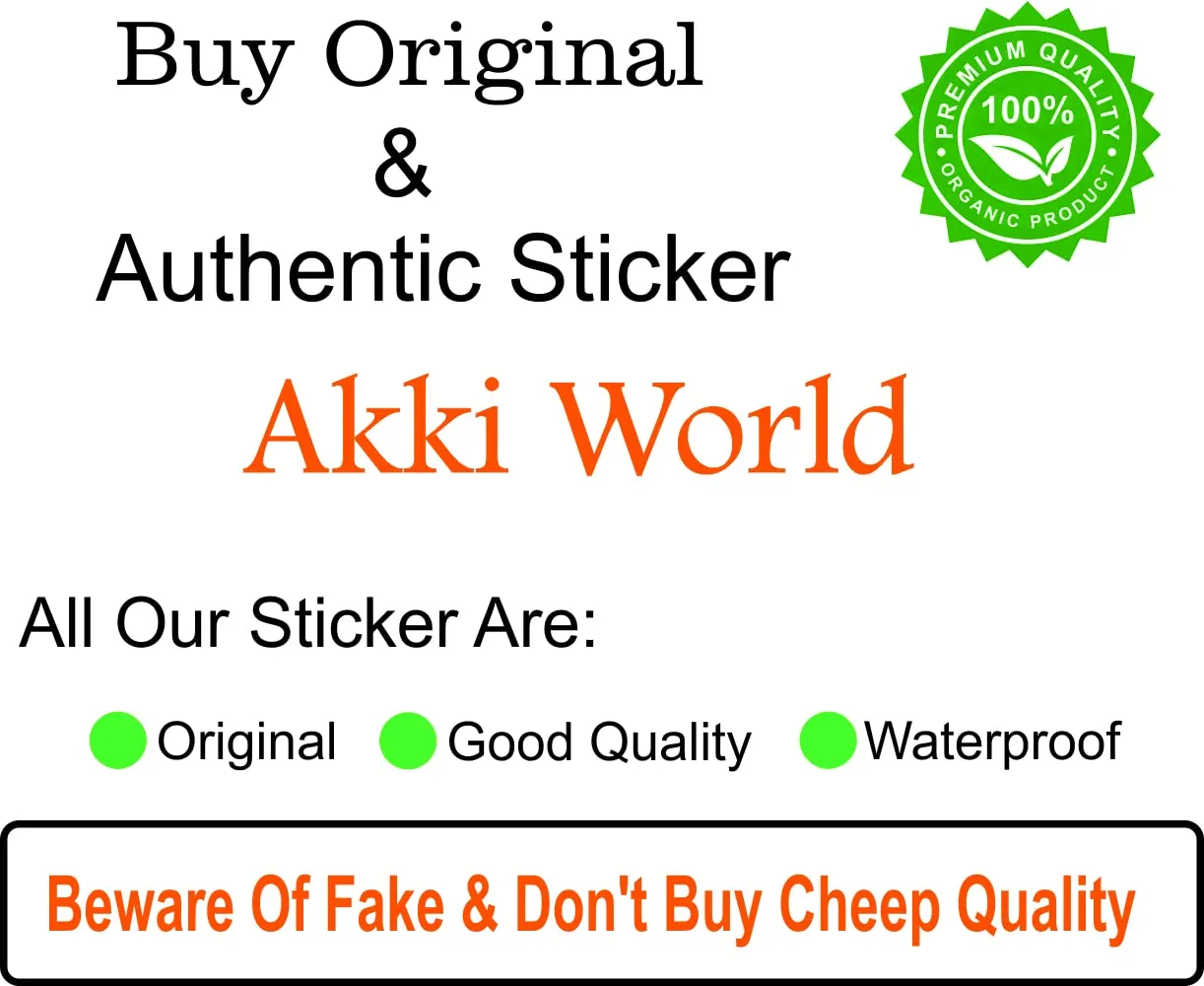 Akki World Kids ABCD Alphabet Letters Large Educational Wall Stickers for Kids Room (Size - 27 Cm X 65 Cm)