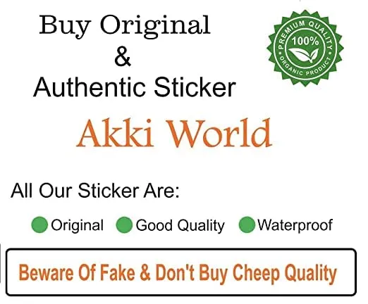 Akki World Little Cutie Unicorns Sticker | Wall Sticker for Living Room/Bedroom/Office and All Decorative Stickers Size - 36 Cm X 91 Cm