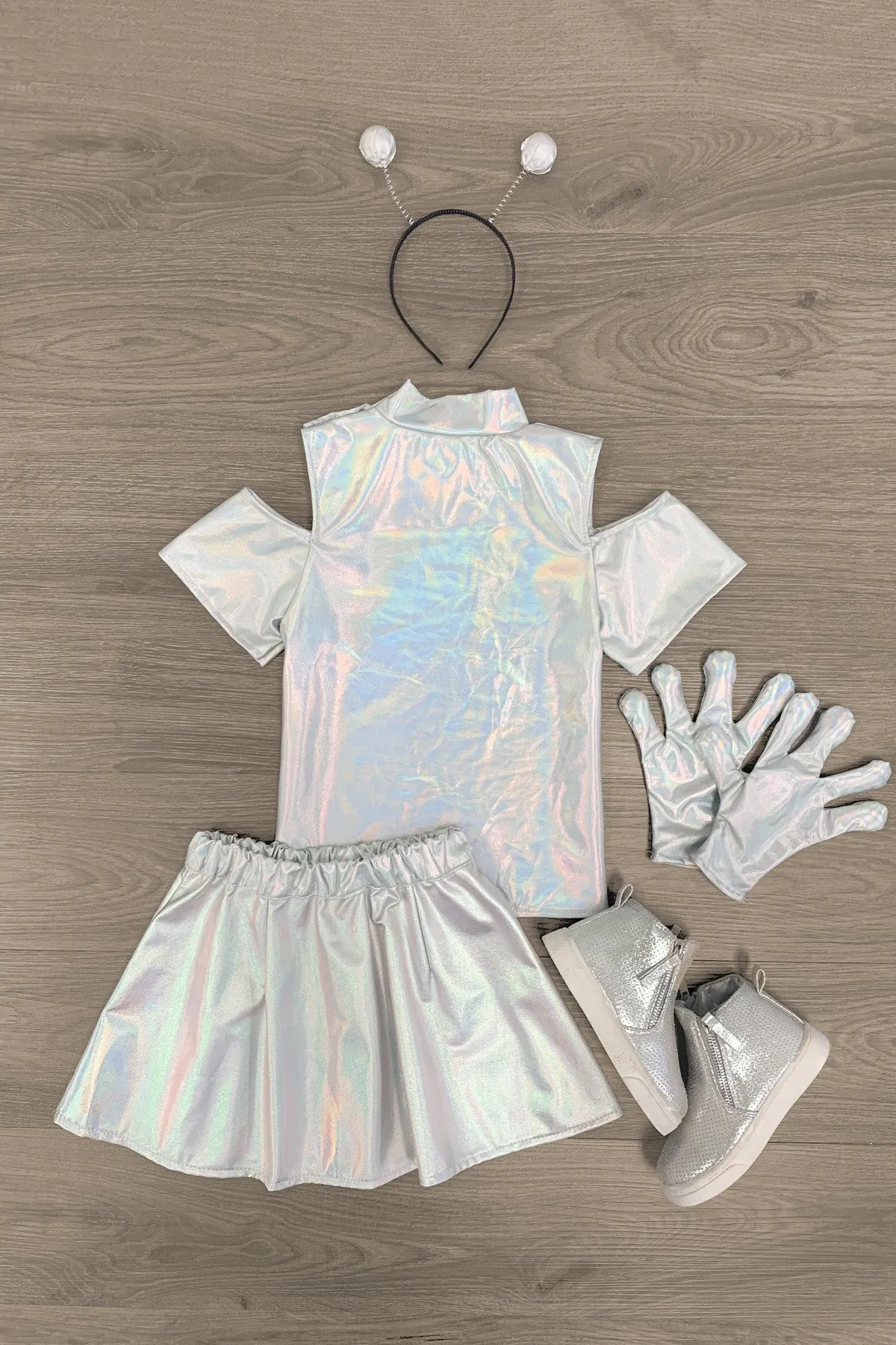 Alien Costume - 4 Piece Set