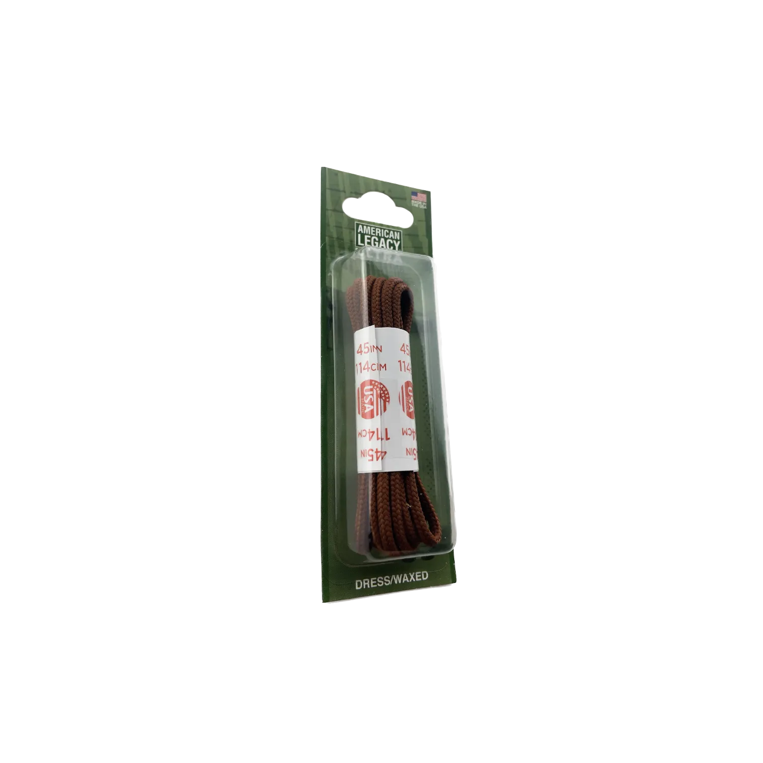 American Legacy ® Ultra Waxed Casual Dress Laces | Brown