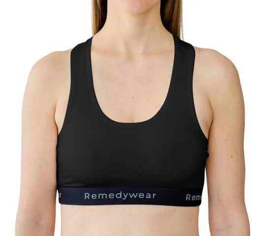 Anti-Itch Hypoallergenic Bra with TENCEL and Zinc - Light Support