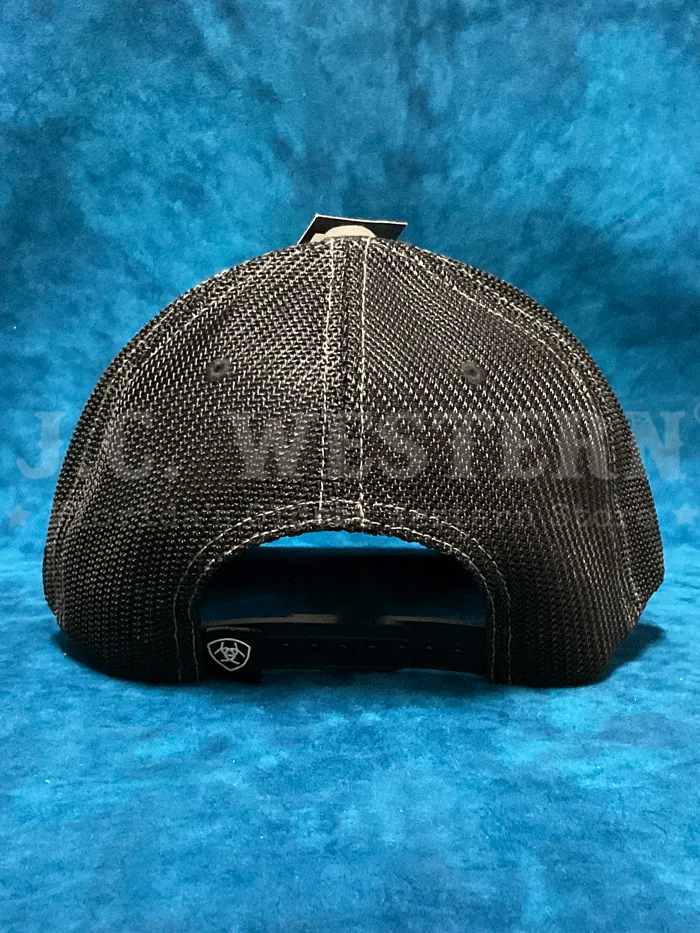 Ariat A300064806 Flexfit 110 Snap Back Southwestern Shield Cap Grey