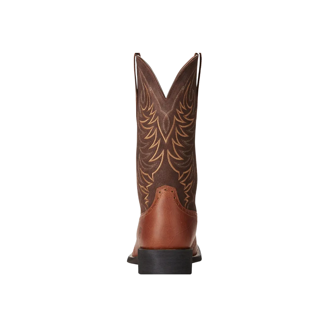 Ariat Men's Sport Sidewinder Western Golden Grizzly Boots