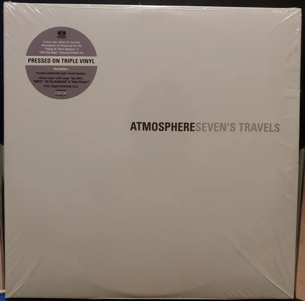 Atmosphere - Seven's Travels  (New Vinyl LP)