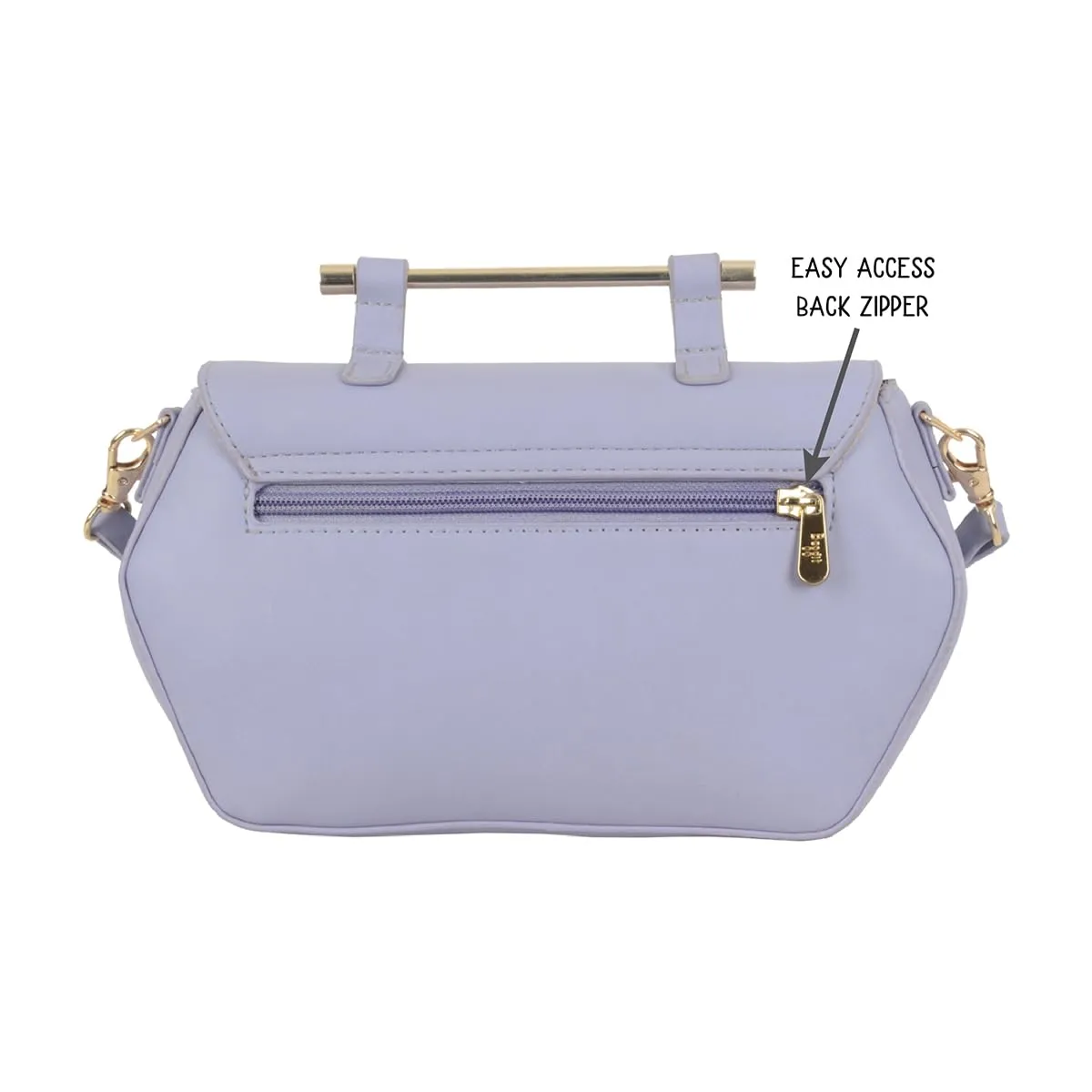 Baggit Women's Sling Bag (Violet)