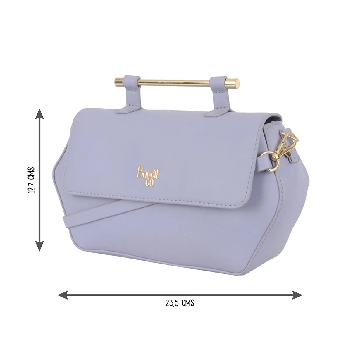 Baggit Women's Sling Bag (Violet)