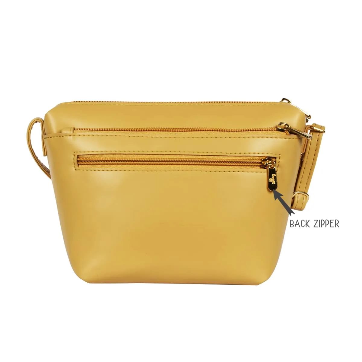 Baggit Women's Sling Bag (Yellow)
