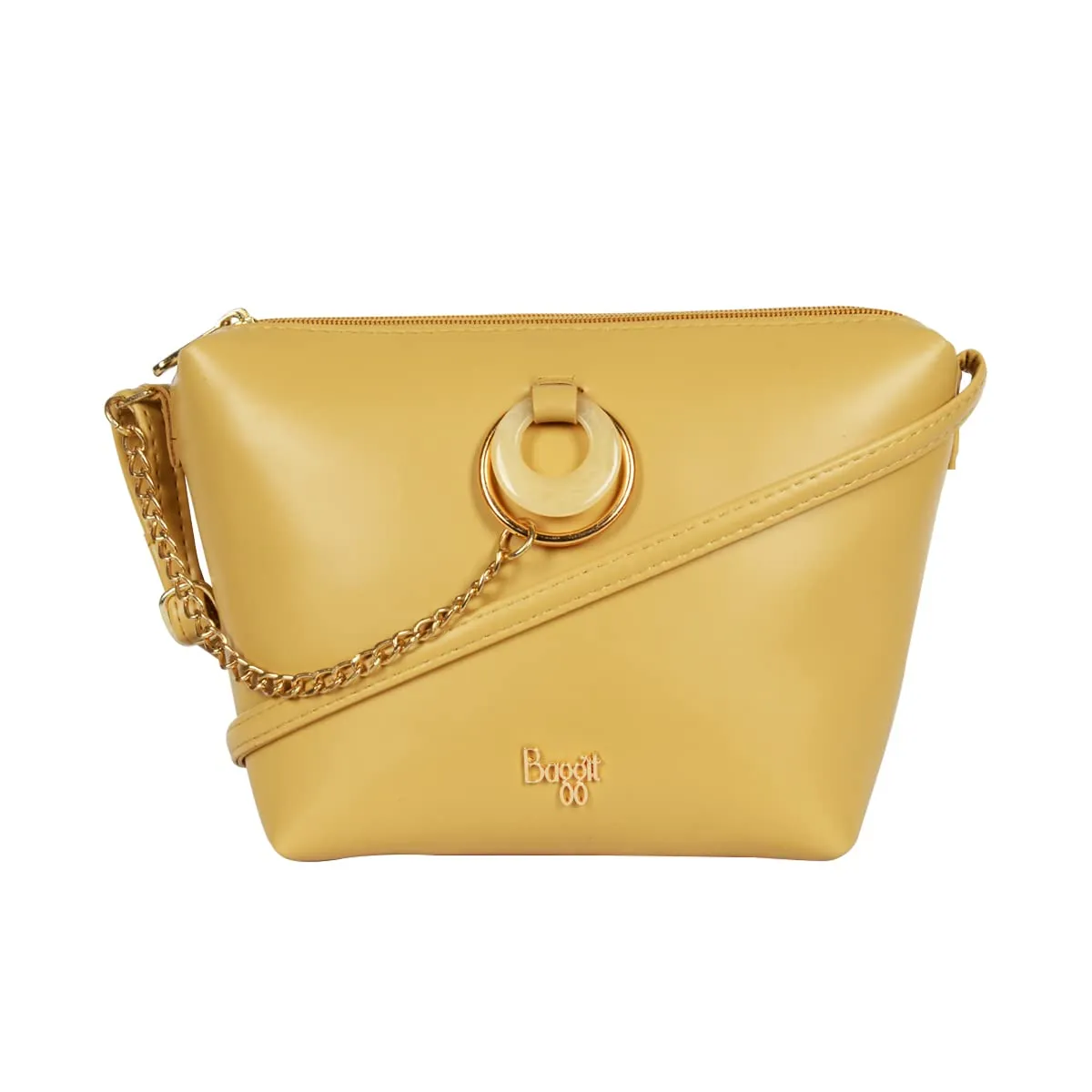 Baggit Women's Sling Bag (Yellow)