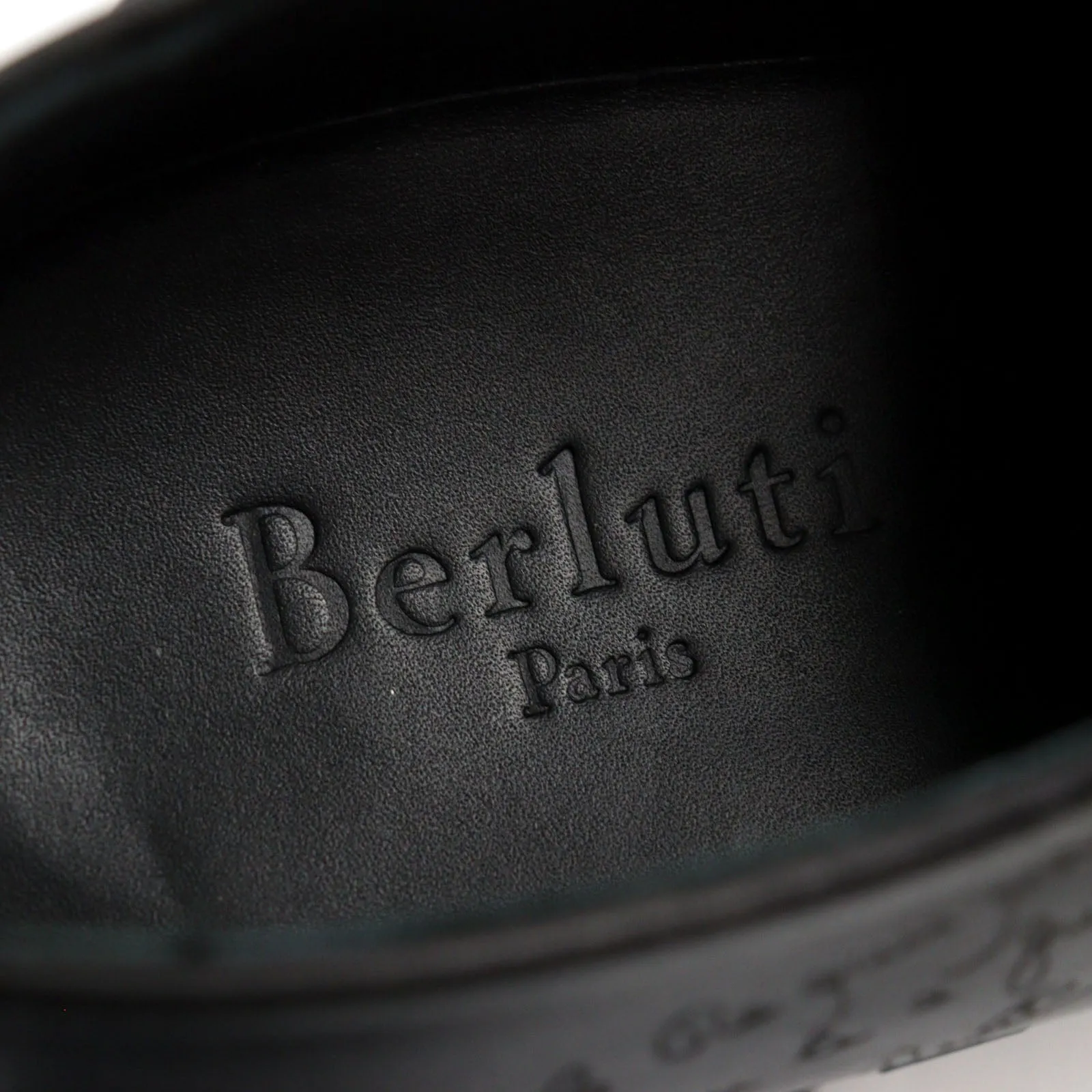 Berluti Leather Fast Track Scritto Sneakers