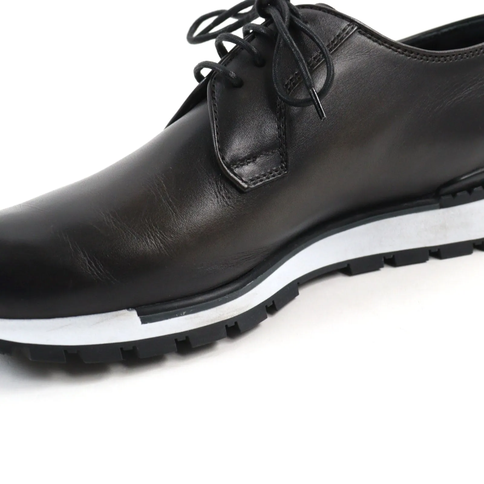 Berluti Leather Fast Track Scritto Sneakers