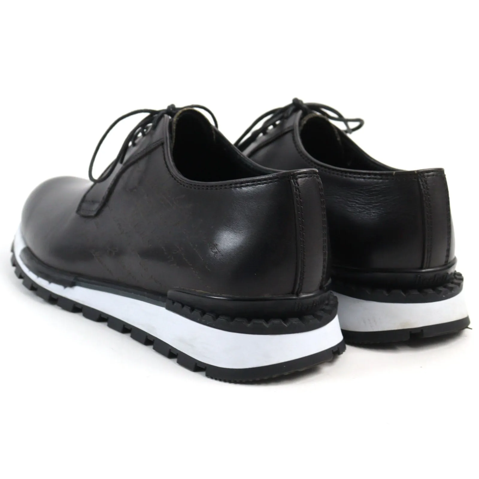 Berluti Leather Fast Track Scritto Sneakers