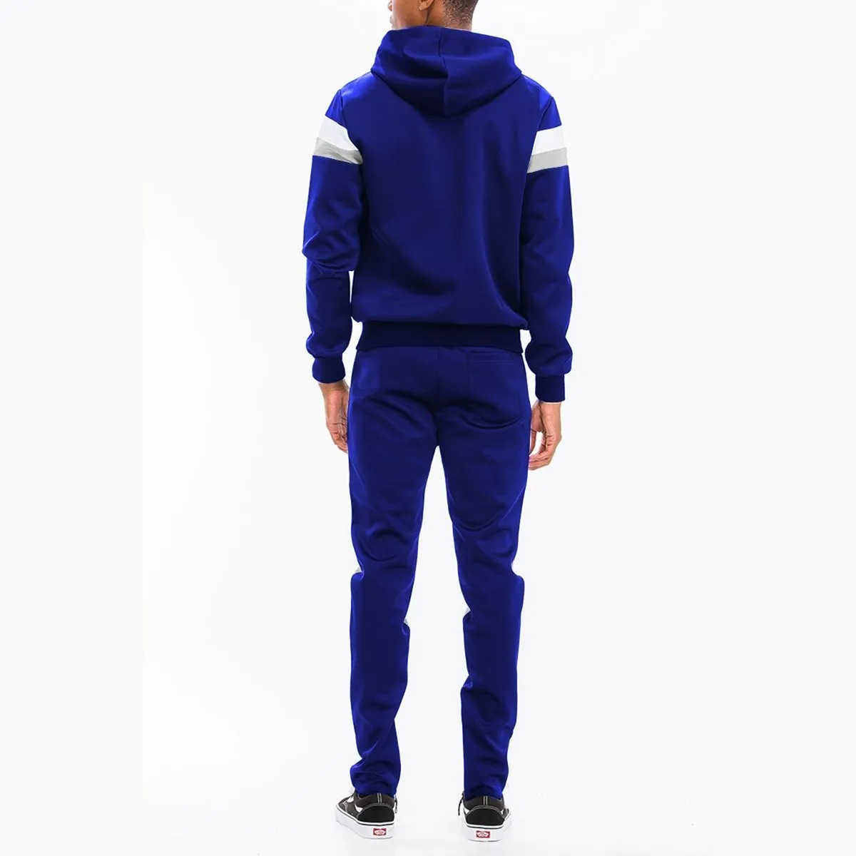 Blue Chevron Track Set