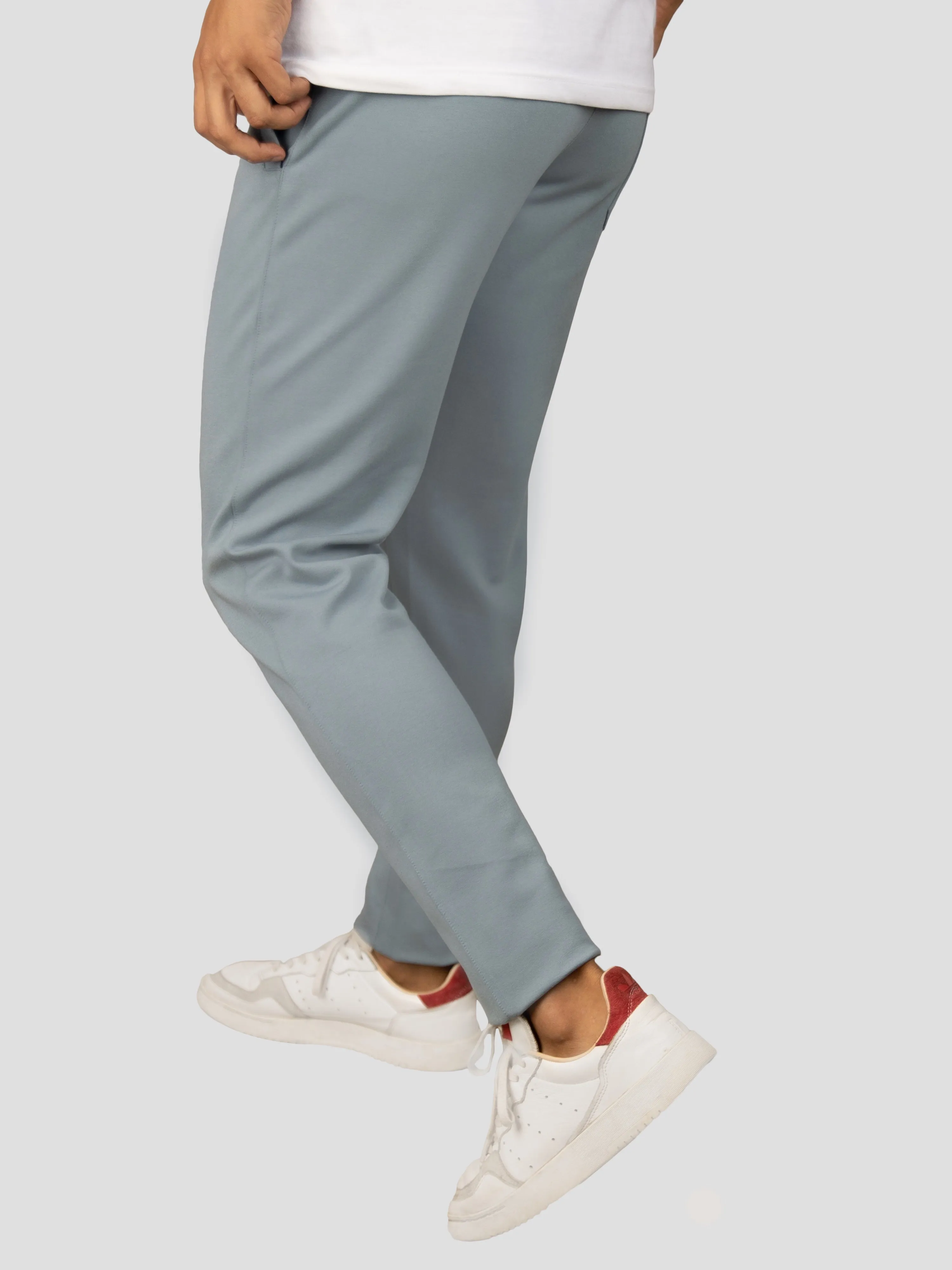 Blue trouser trackpant for men