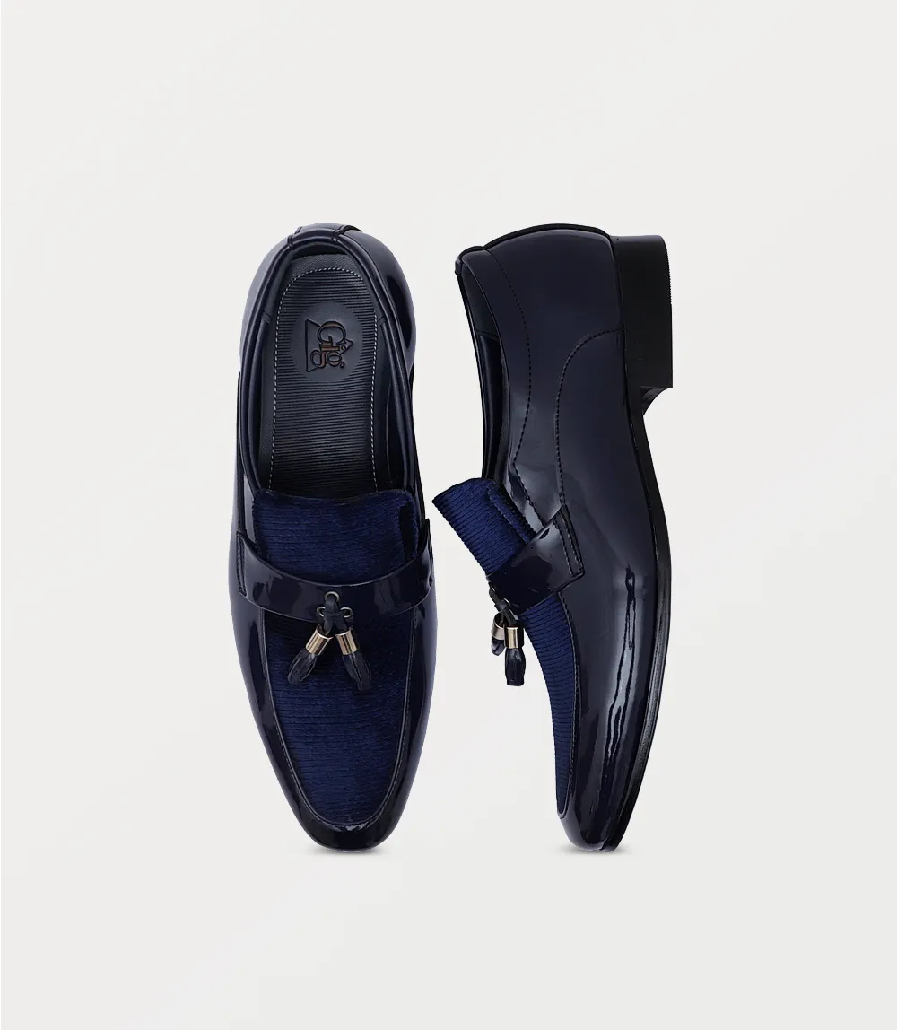 BM6797-BLUE-Men Slip On