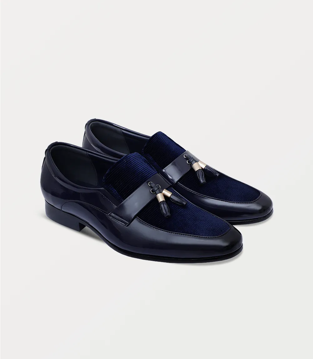 BM6797-BLUE-Men Slip On