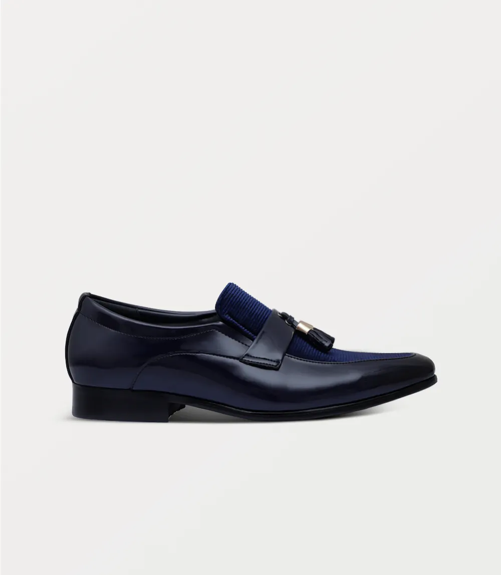 BM6797-BLUE-Men Slip On