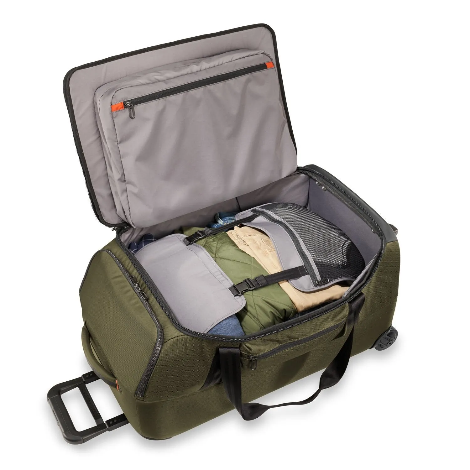 Briggs & Riley ZDX Medium Upright Duffle - Hunter Green
