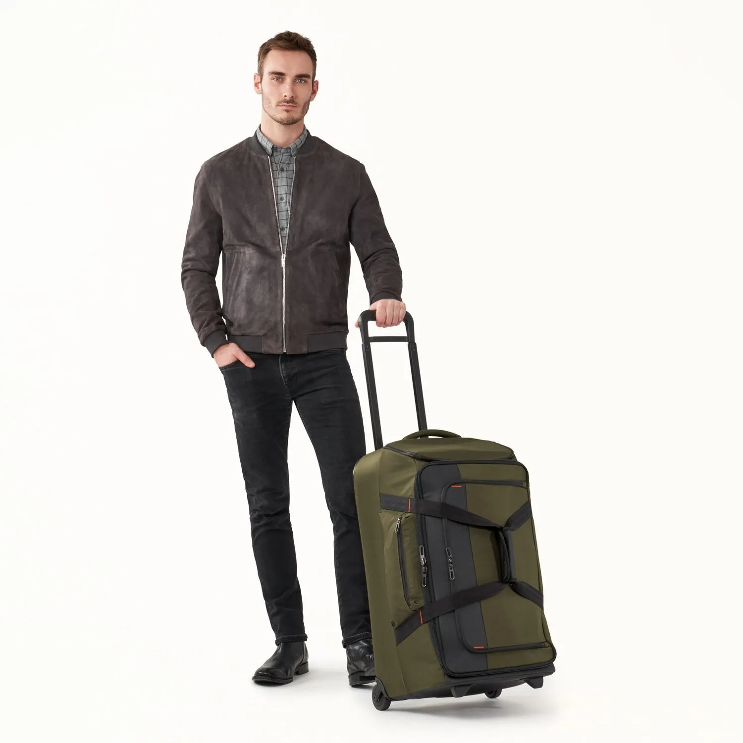 Briggs & Riley ZDX Medium Upright Duffle - Hunter Green
