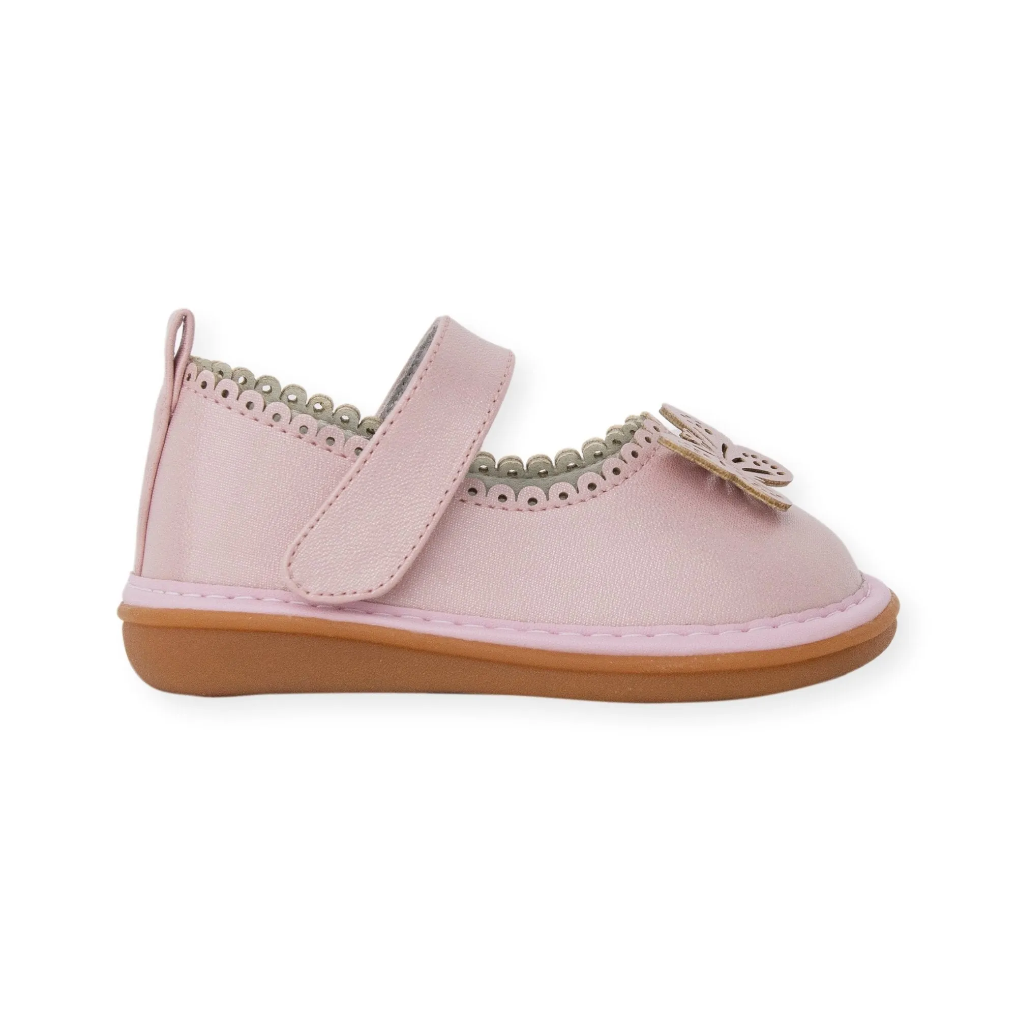 Camille Pink Shimmer Shoe