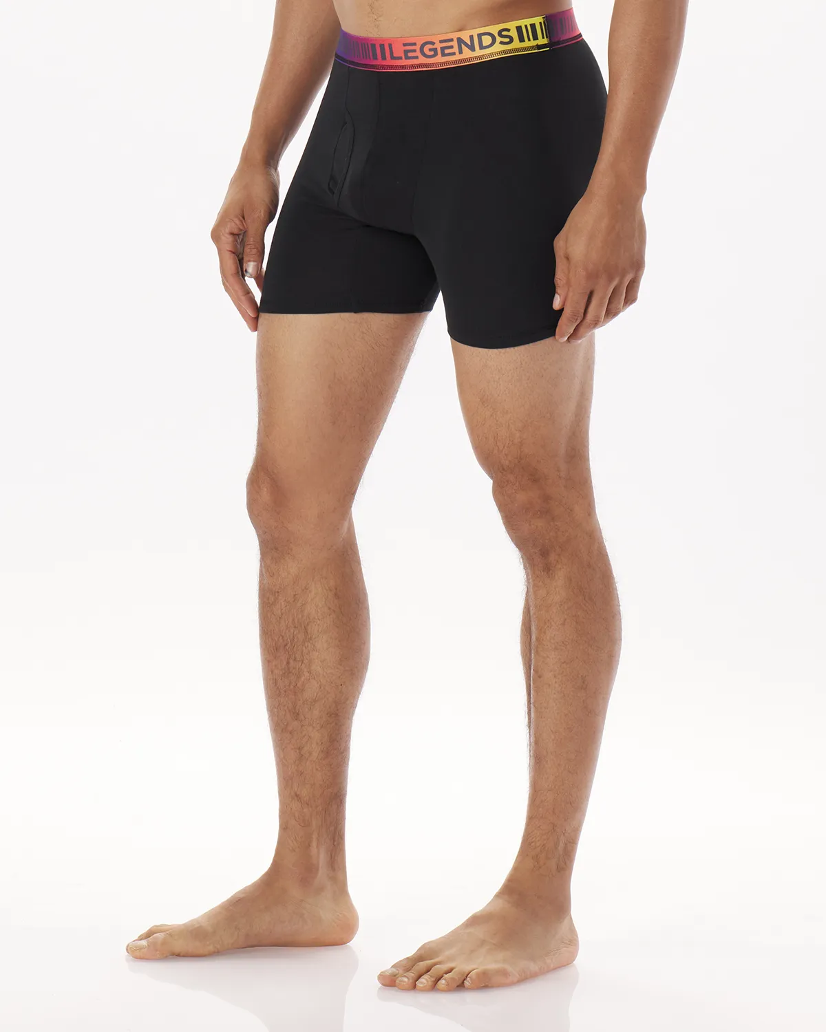 Camwood Boxer Brief Pride Black