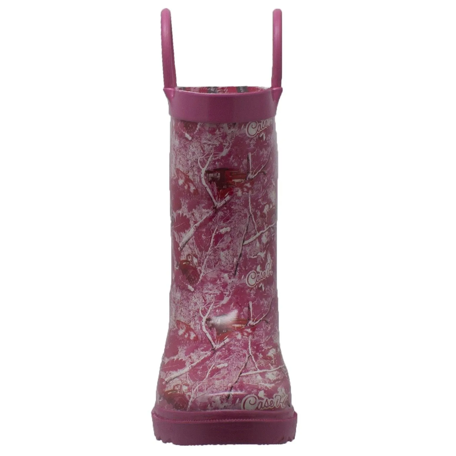 Case IH Children's Camo Rubber Boot Pink