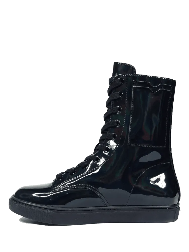 CC - Black Hologram Hi-Tops