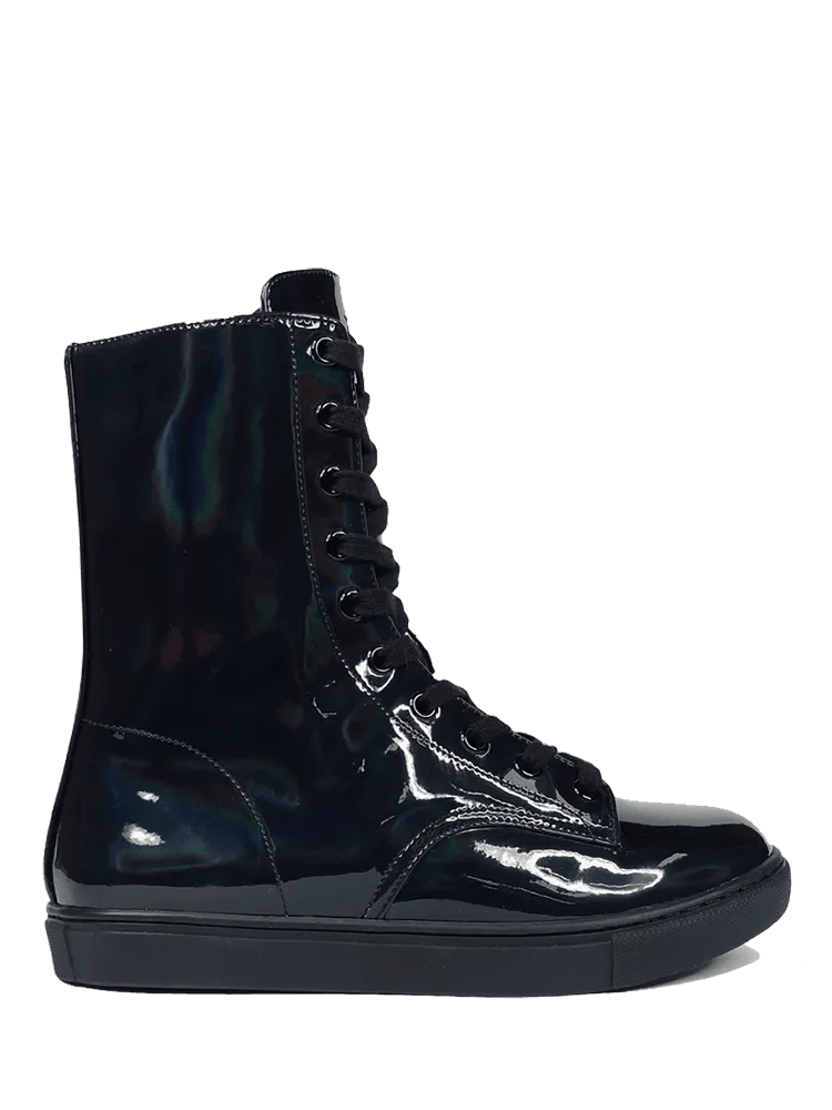 CC - Black Hologram Hi-Tops