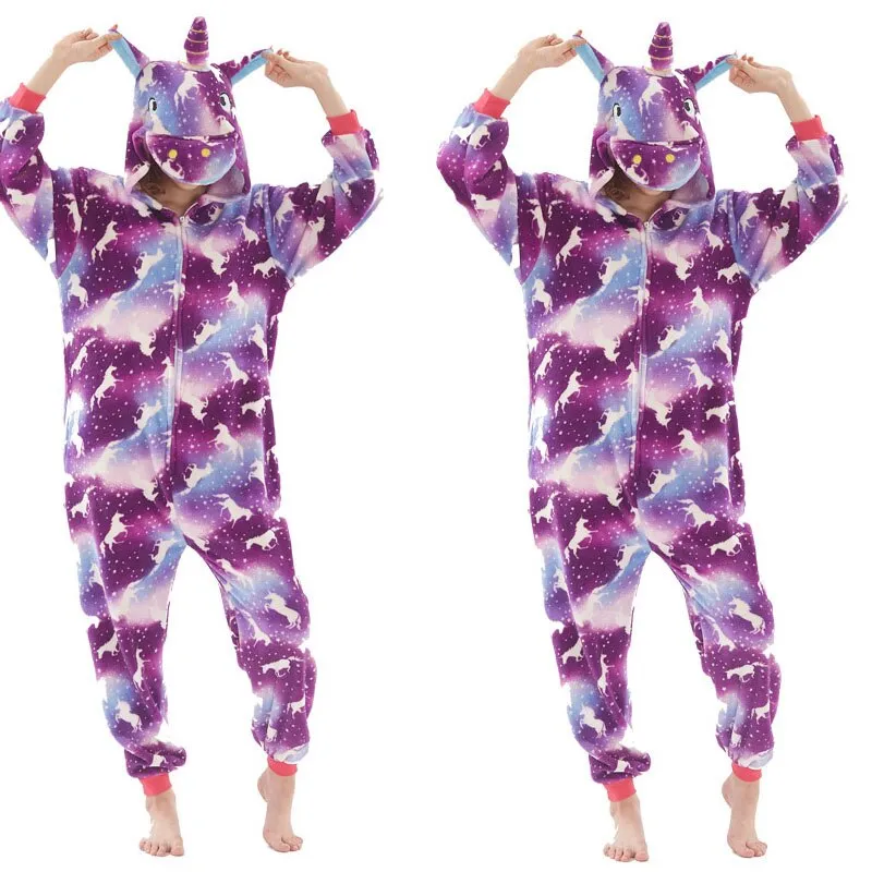 Christmas Pajamas Matching Family Pyjamas Anime Unicorn Pajamas Winter Sleepwear