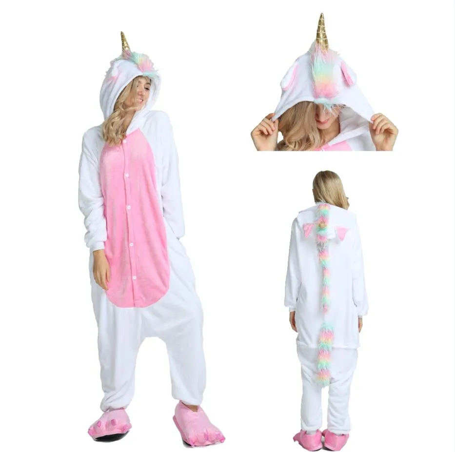 Christmas Pajamas Matching Family Pyjamas Anime Unicorn Pajamas Winter Sleepwear