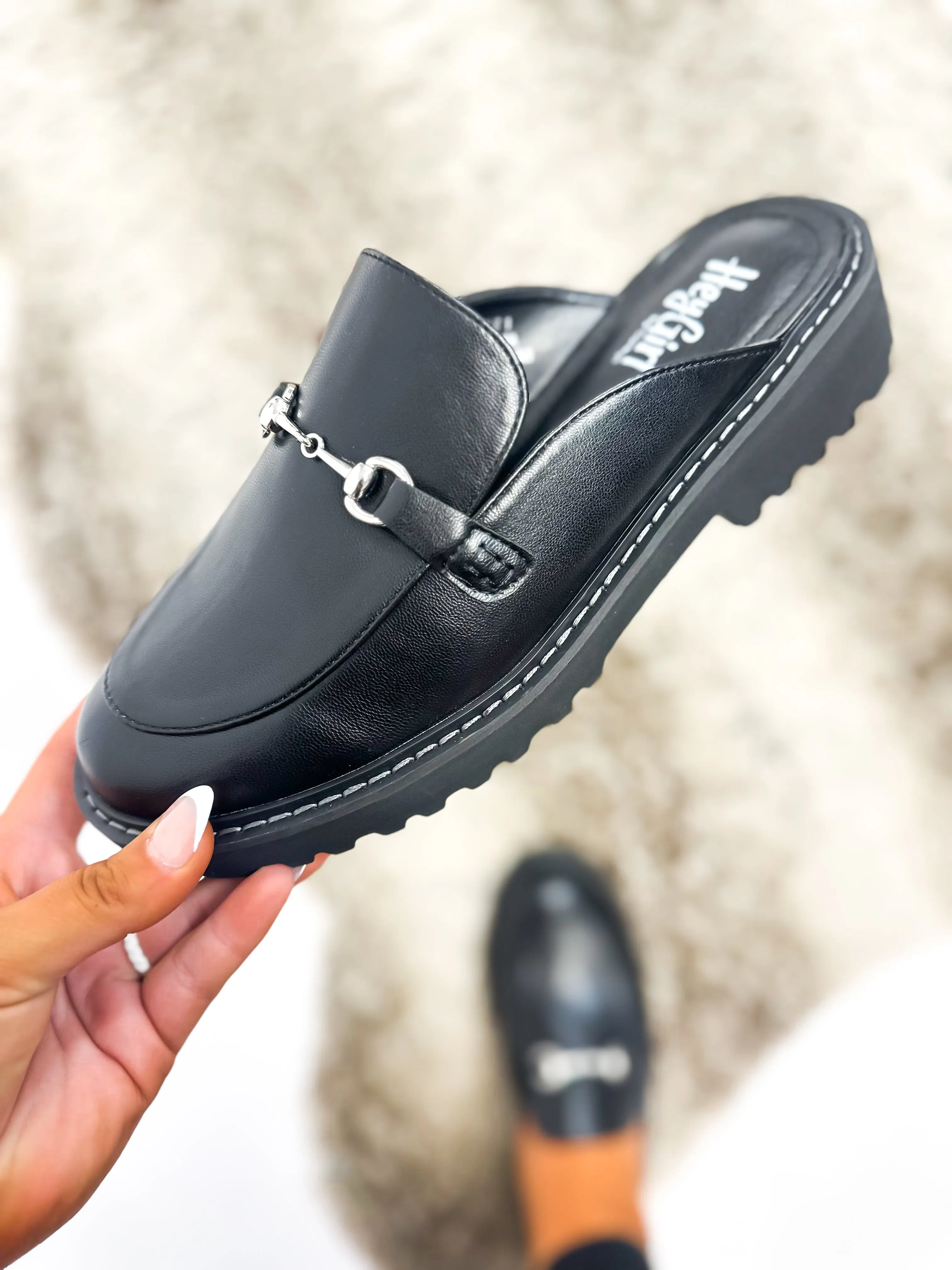 Corky's Black Smooth Wingin It Shoes FINAL SALE