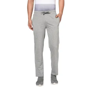 Cotton Blend Light Grey Track Pant/Pyjama For Men