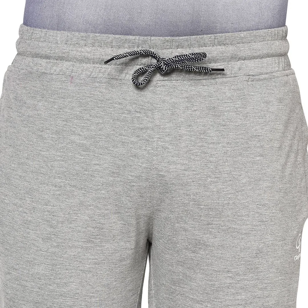 Cotton Blend Light Grey Track Pant/Pyjama For Men