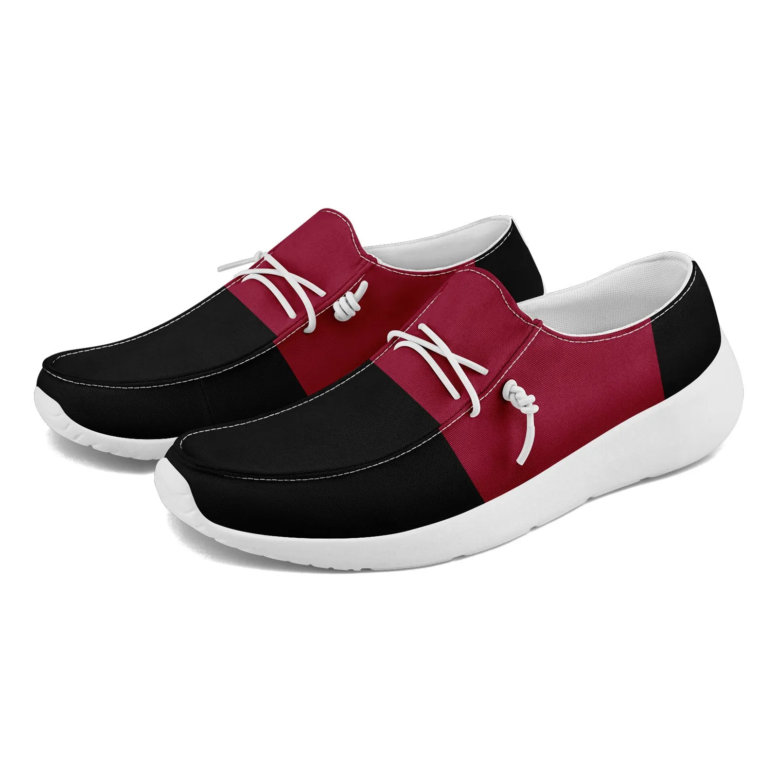 Custom Arizona Black Red Shoes Personalized Sneaker FN018-D020278-1