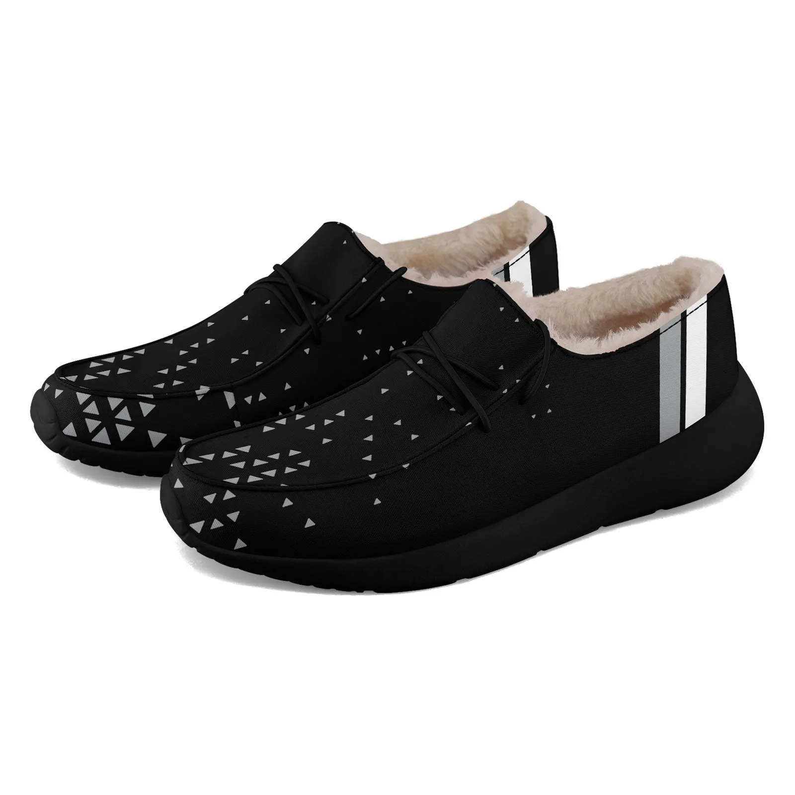 Custom Black Gray Las Vegas Shoes Personalized Sneaker FN042-D020279-20