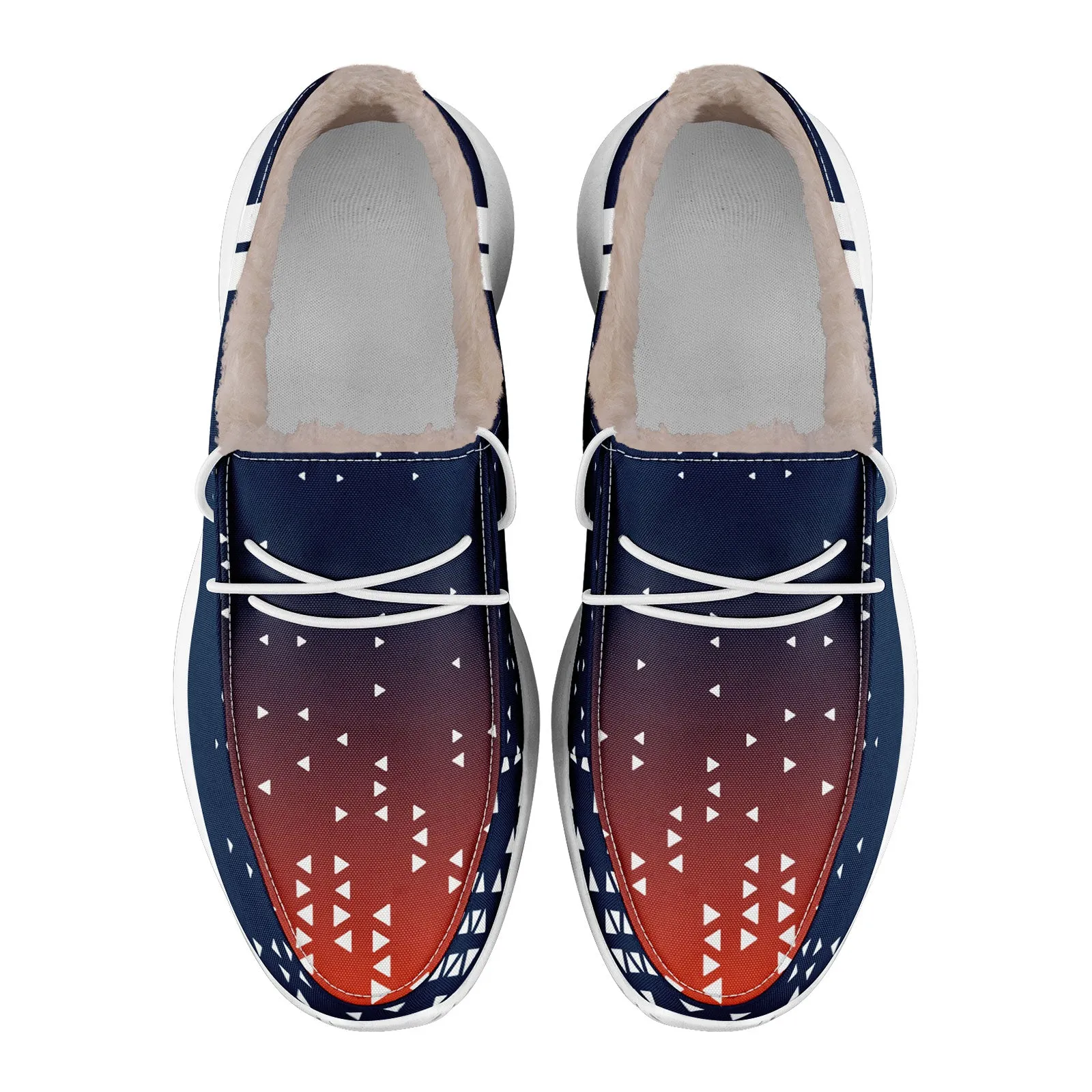 Custom Blue White Denver Shoes Personalized Sneaker FN042-D020279-10