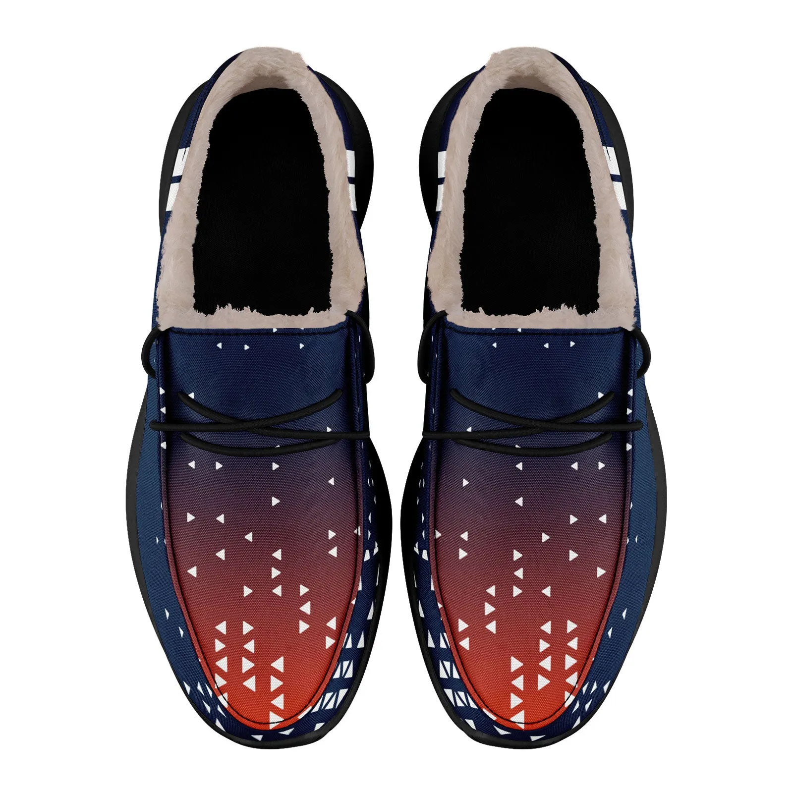 Custom Blue White Denver Shoes Personalized Sneaker FN042-D020279-10